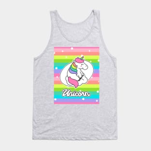 Unicorn T-shirt Tank Top